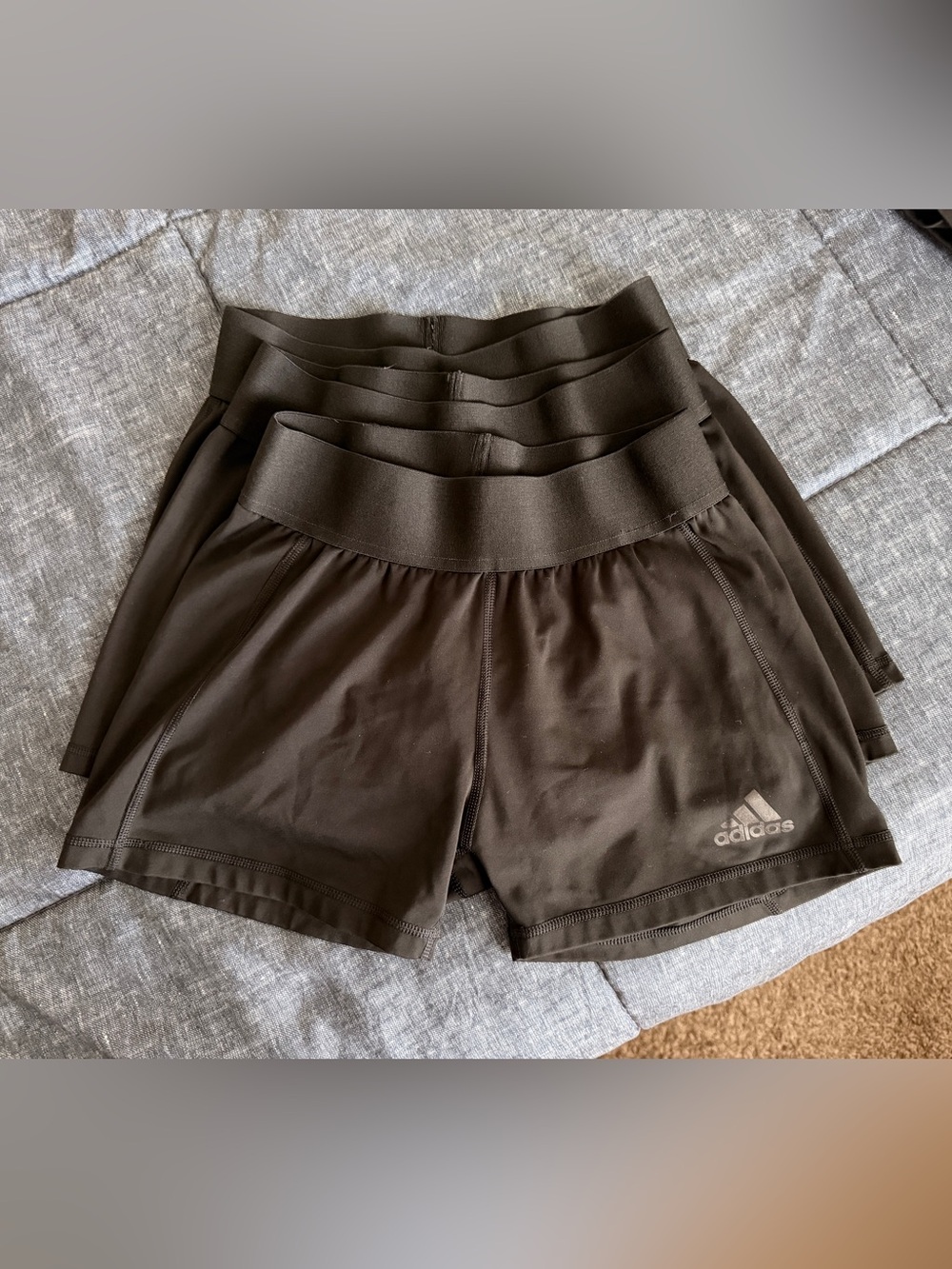 Adidas Black (M) 3” Volleyball Shorts (Aeroready)